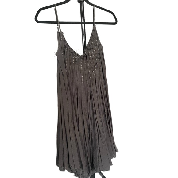 39. All Saints Accordian Cami Mini Dress - Picture 6 of 8